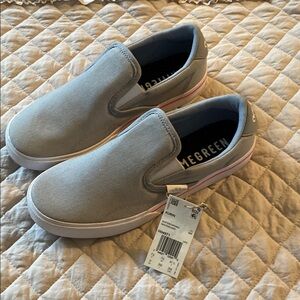 Adidas Gray Slip-On Sneakers